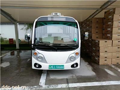  利凯士得带双空调电动观光车 适合夏天用的电动观光车